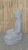 Product image 5 of the product “Seated Buddha made of Riverstone in Bhumisparsha - gesture of touching the earth. 61 cm height. ”